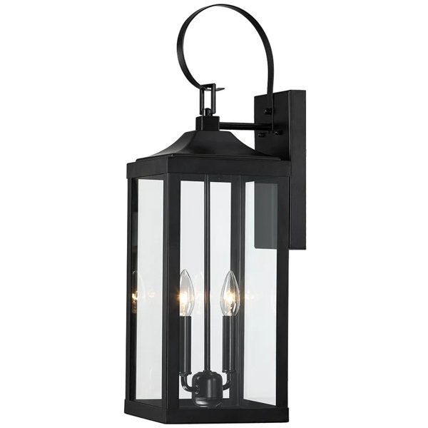 Warranty Included Wood Outdoor Wall Lighting You'll Love Wayfair